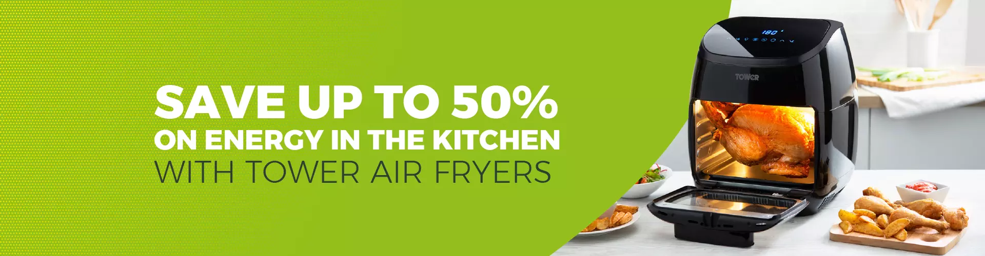 Save Energy With Tower Air Fryers