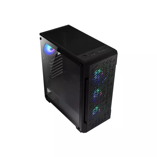 CiT Crossfire Mid Tower Gaming Case - Black