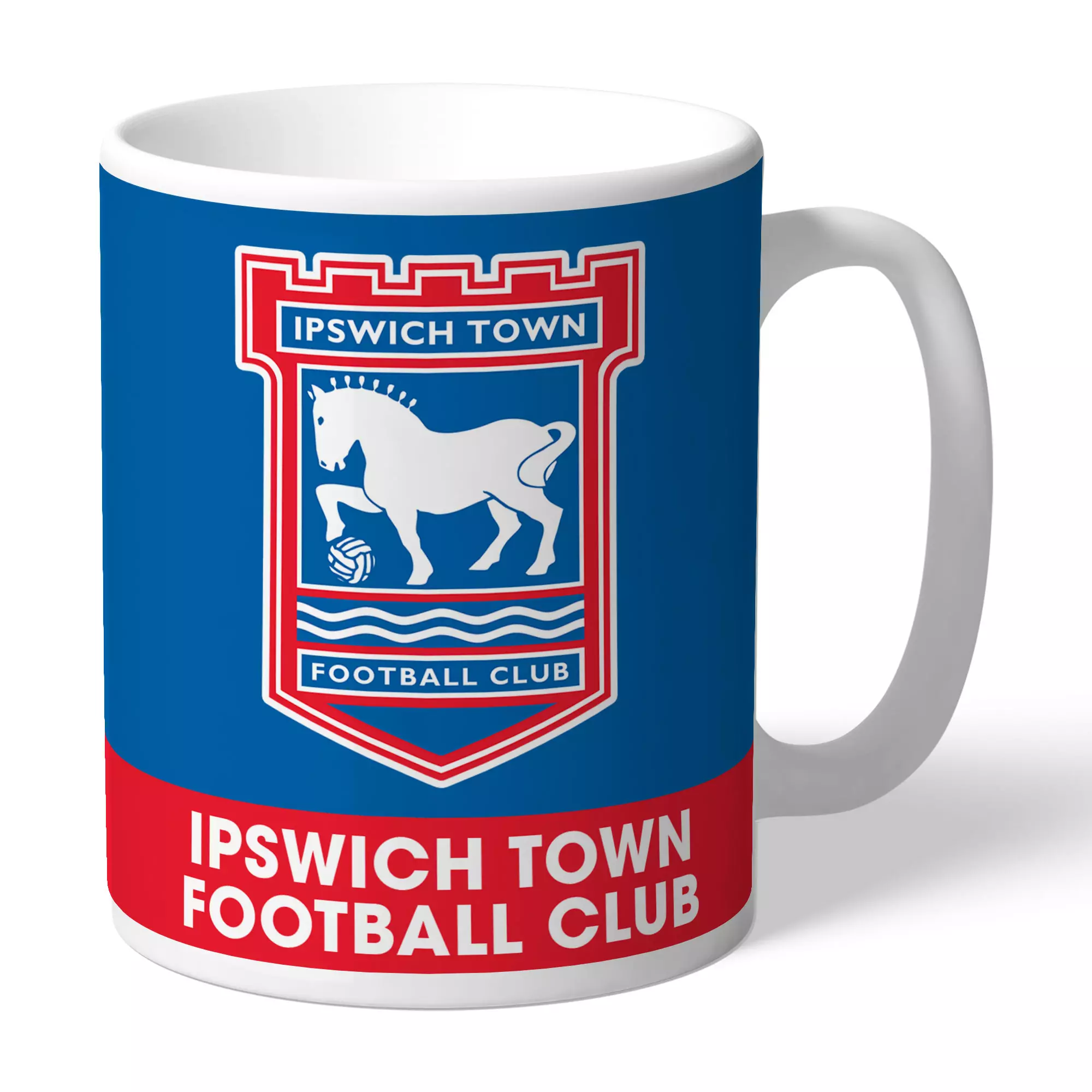 Personalised Ipswich Town FC Bold Crest Mug | Officially Licensed