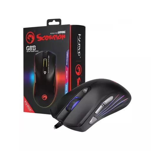 Marvo Scorpion G813 USB RGB LED Gaming Mouse (EX-DISPLAY)