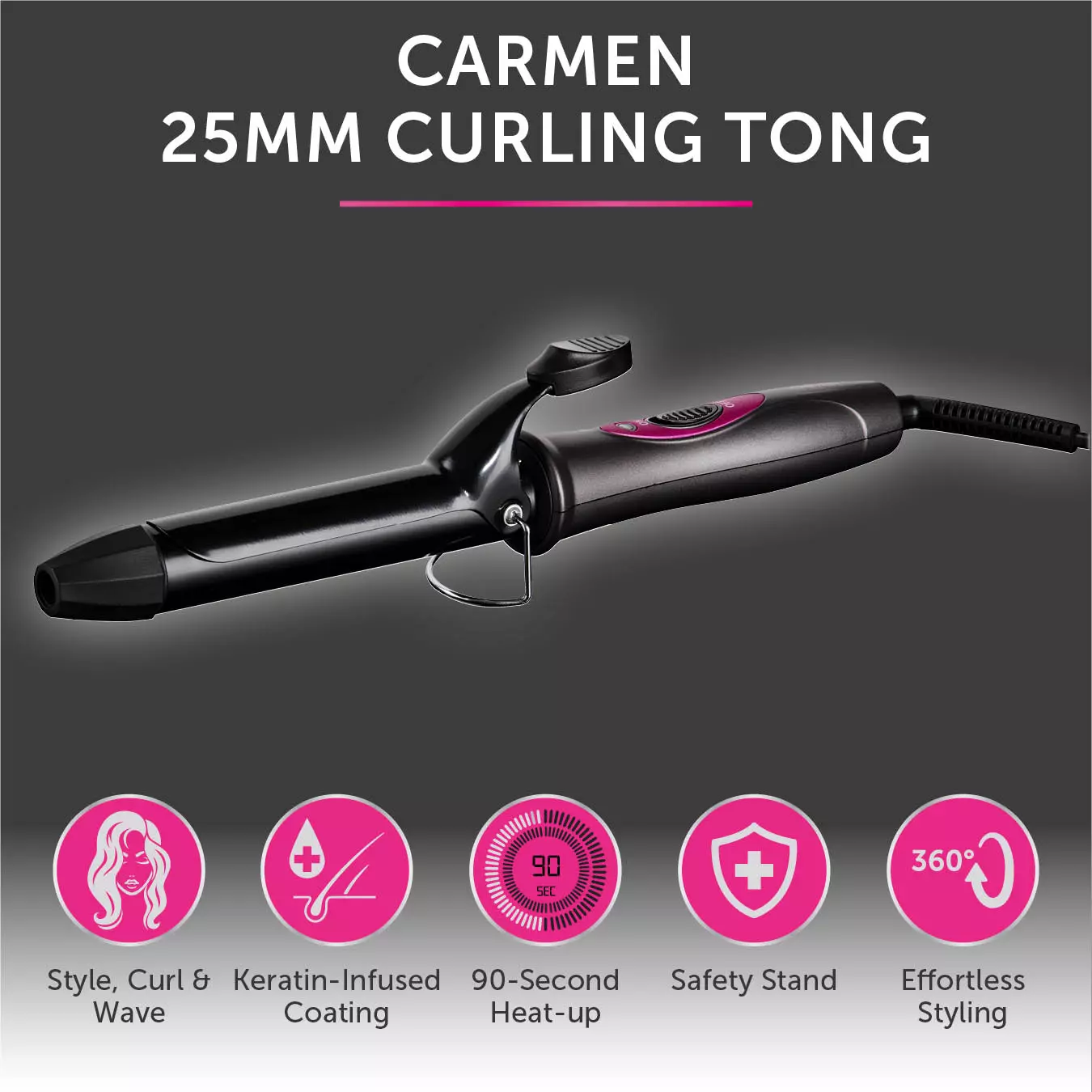 Carmen on sale curling iron