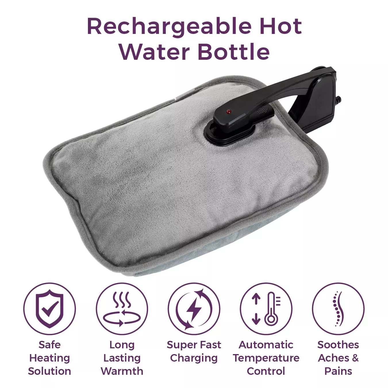 Spa Rechargeable Hot Water Bottle Comfort Carmen Products