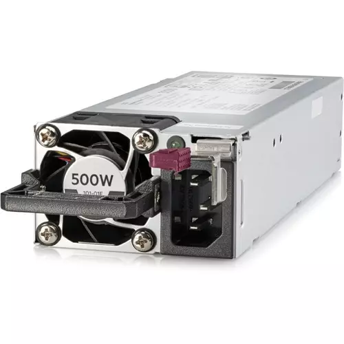 HPE 500W Flex Slot Platinum Hot Plug Low Halogen Power Supply Kit - 230 V AC, 380 V DC SPLY KIT PL-SI