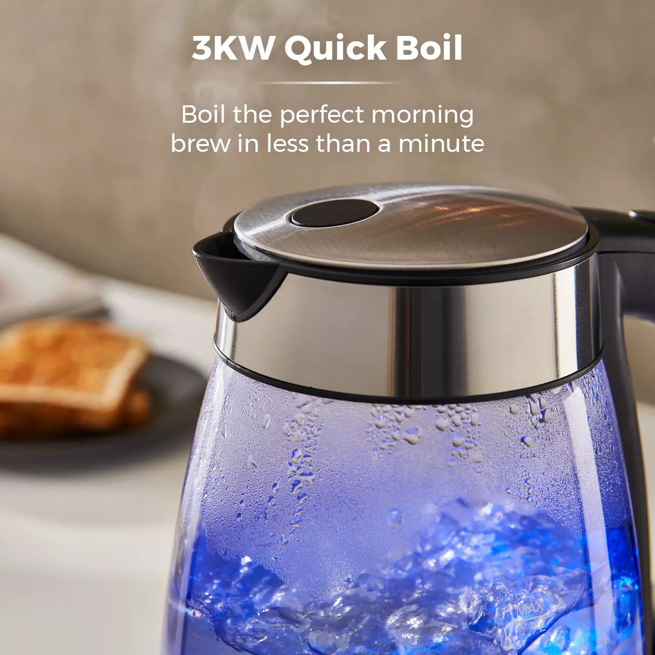 Light up outlet kettle