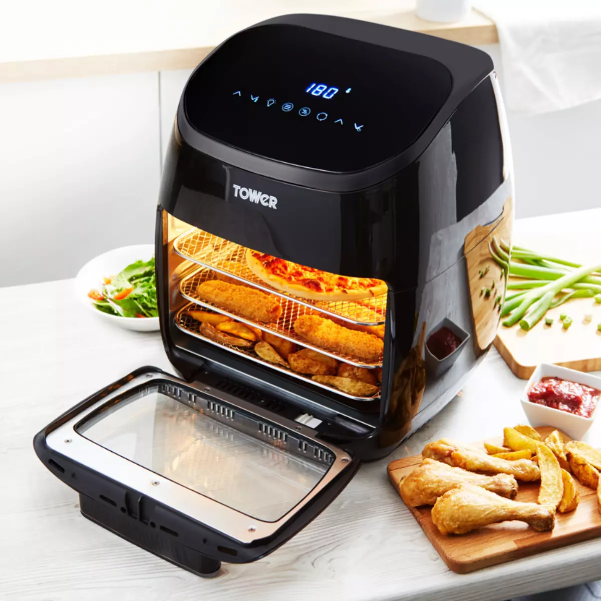 Xpress Pro Combo 2000W 11 Litre 10-in-1 Digital Air Fryer Oven