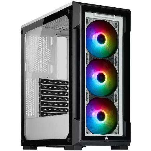 CORSAIR ICUE 220T RGB TEMPERED GLASS - WHITE