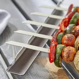 Flat bbq outlet skewers