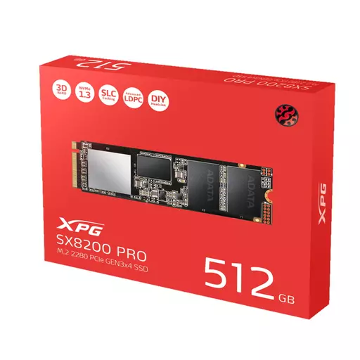 Adata XPG SX8200 Pro 512GB M.2 NVME SSD