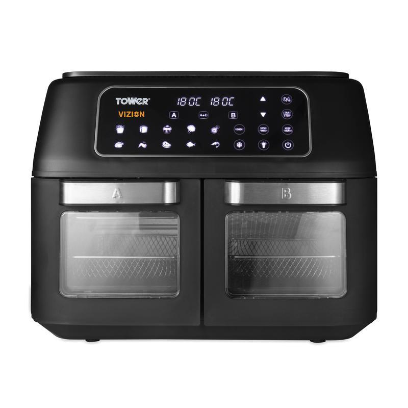 Dual Basket Air Fryer 7.5L with Viewing Window