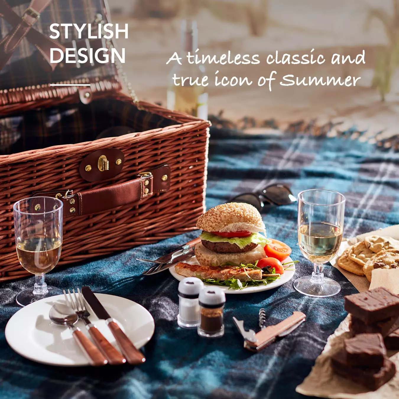 Heritage 2 Person Picnic Hamper