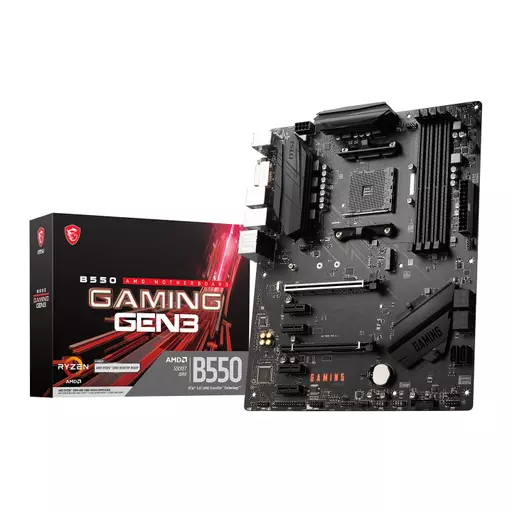MSI AMD B550 Gaming GEN3 PCIe 3.0 ATX Motherboard