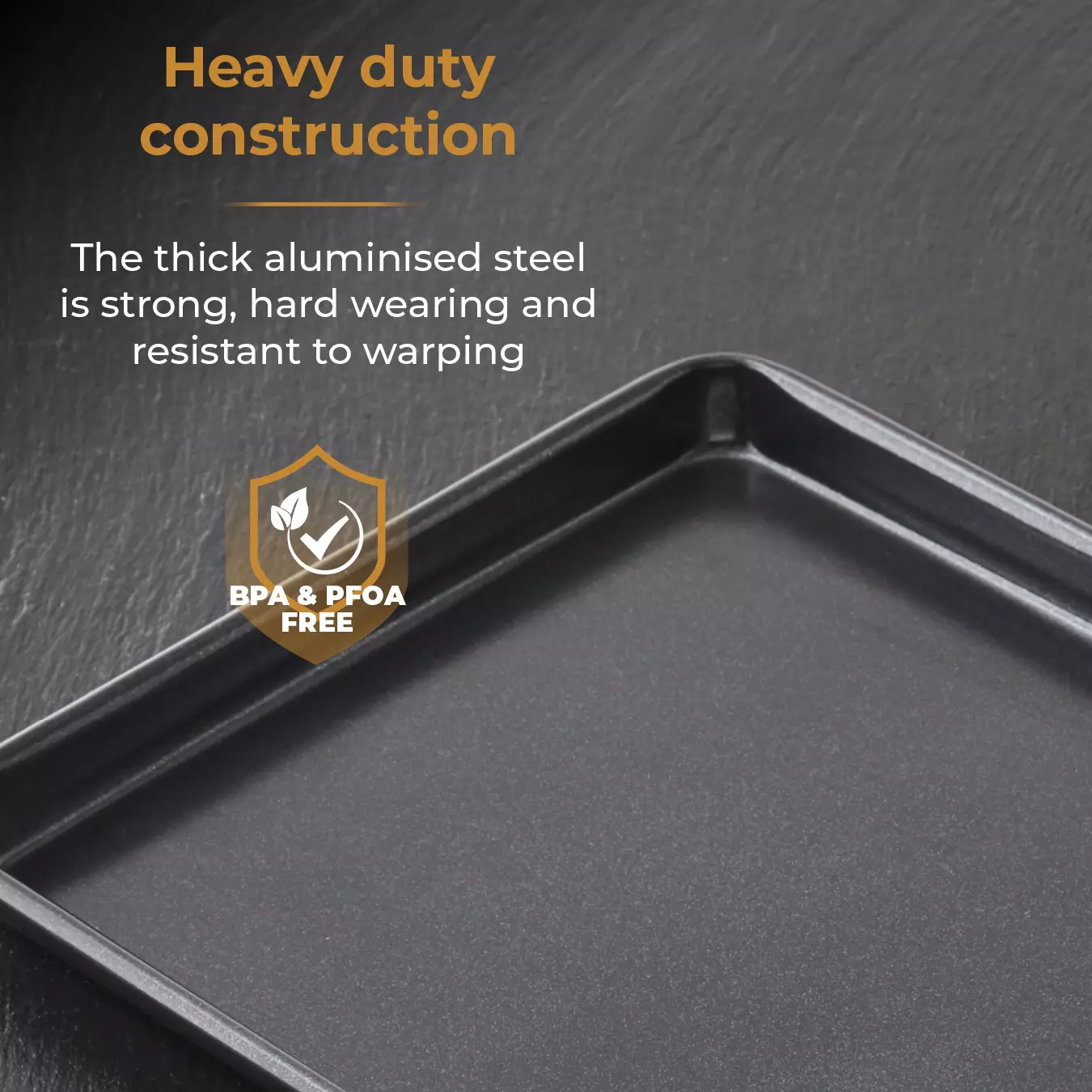 Aluminised Steel 39cm Oven Tray